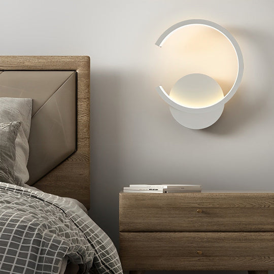 Round Stepless Dimming Nordic LED Wall Lamp