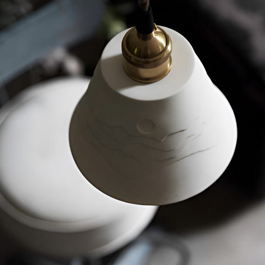 Mountains Shadow Ceramic LED Pendant Light
