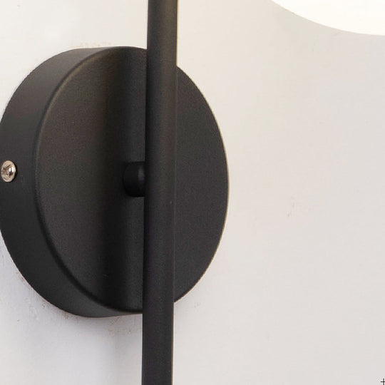Creative Glass Ball-shaped LED Nordic Plug-in Wall Sconce