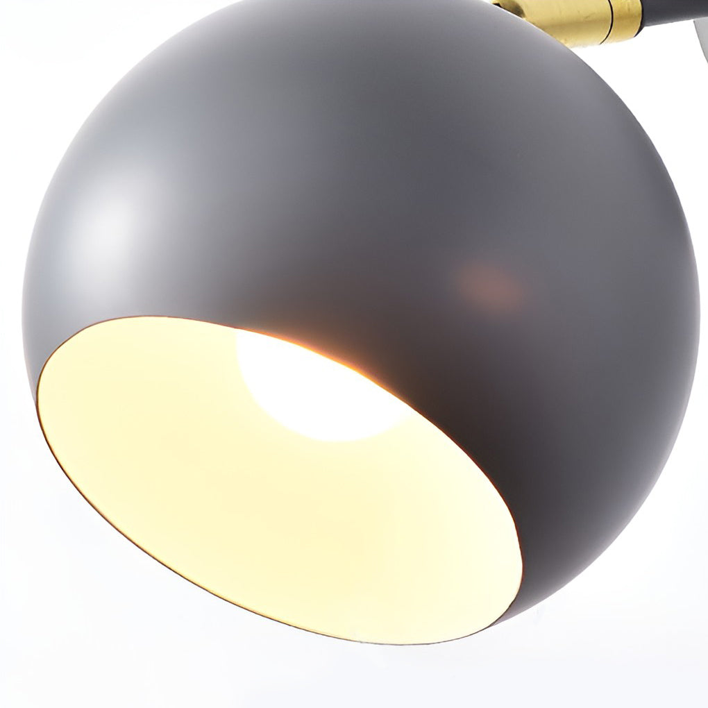 Adjustable Hemispherical Nordic LED Wall Lamp