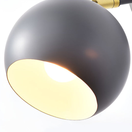 Adjustable Hemispherical Nordic LED Wall Lamp