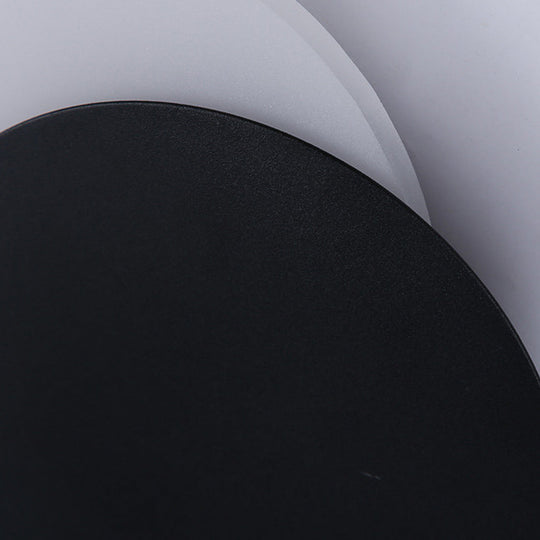 360° Rotatable Round Modern LED Wall Lamp
