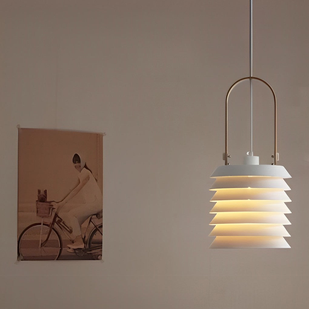 Creative Multi-layer Metal Minimalist Nordic Pendant Light