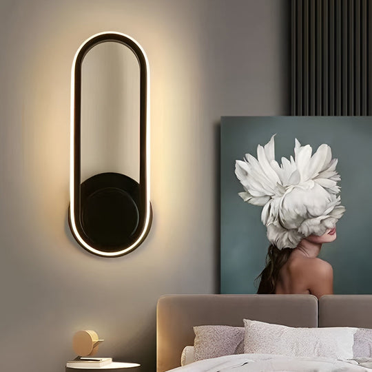 330° Rotatable Rounded Rectangular LED Nordic Wall Lamp