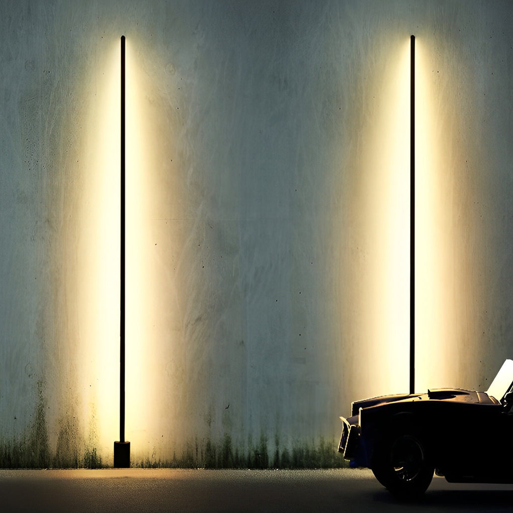 Minimalist LED Linear Lights Waterproof Outdoor Landscape Lighting