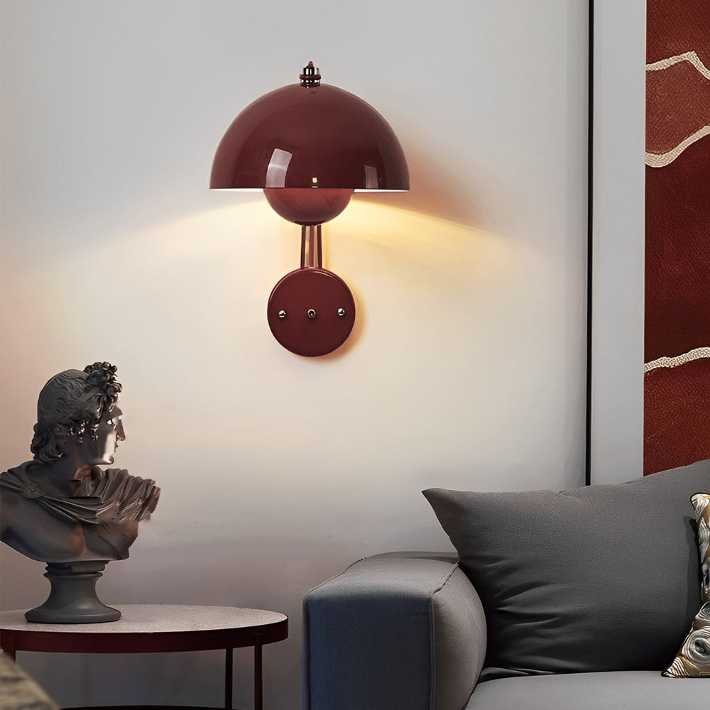 Circular Three Step Dimming Nordic Wall Lamp