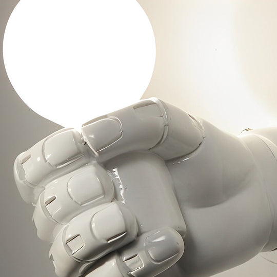 Resin Fist Retro Industrial LED Wall Lamp