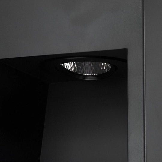 Industrial Rectangular LED Pathway Light 5W Waterproof Fixture with Open Slide Illumination