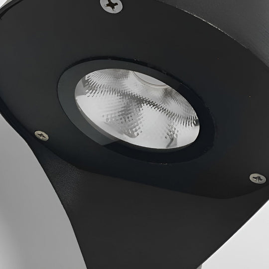 10W LED Black Minimalist Outdoor Pathway Light