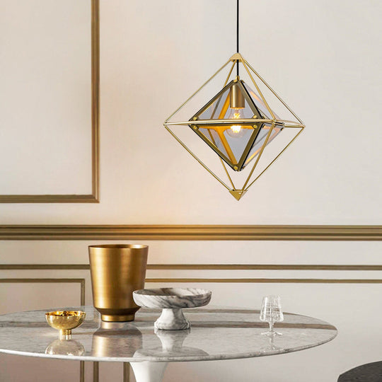 Creative Geometric Glass Modern Minimalist Island Pendant Light