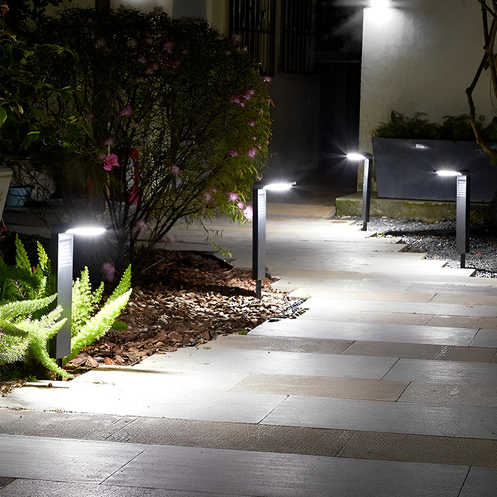 Eco-Friendly Smart LED Solar Outdoor Lawn Path Lamp