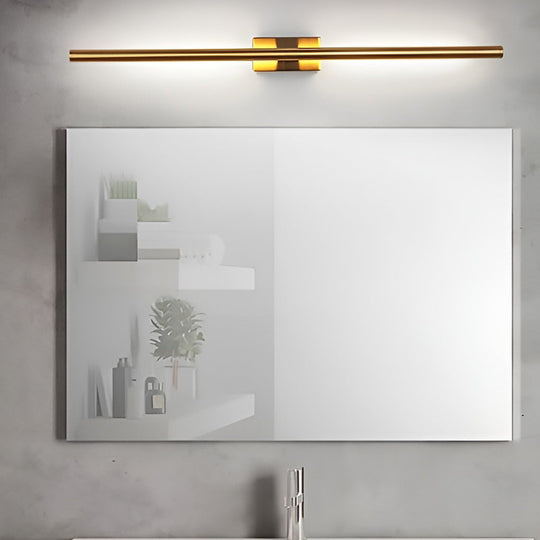 Electroplated Metal Linear LED Wall Sconce