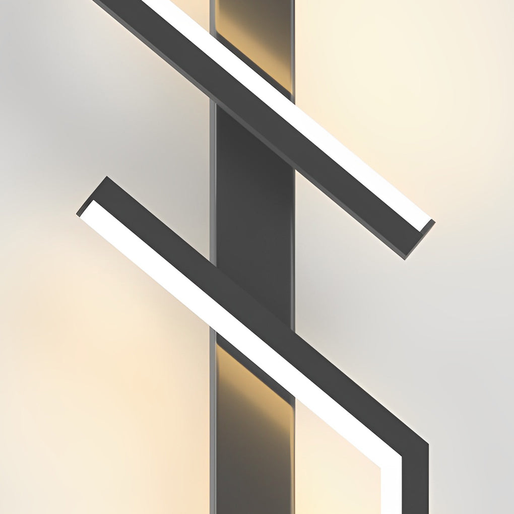 Irregular Symmetrical L-Shape LED Minimalist Wall Lamp