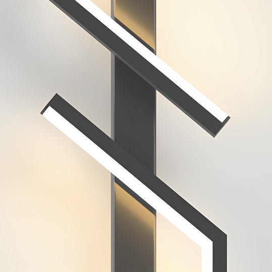 Irregular Symmetrical L-Shape LED Minimalist Wall Lamp