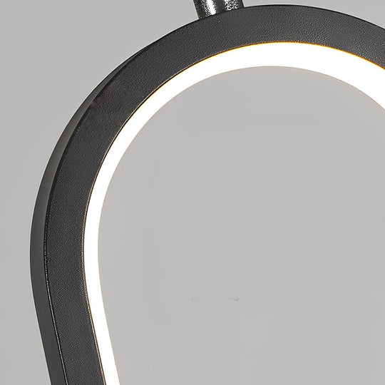 Round Creative Three-Step Dimming LED Nordic Chandelier Pendant Light
