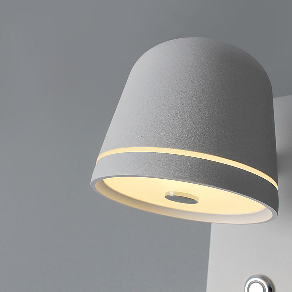 Adjustable Round Stepless Dimming LED Nordic Wall Lamp