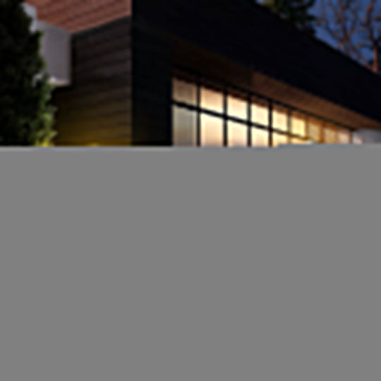 Modern Circular Black Solar LED Lawn Light