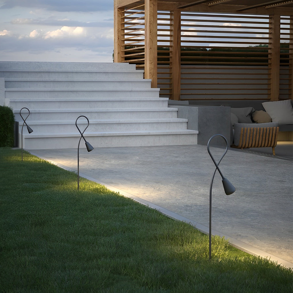 Arched Gooseneck Waterproof LED Pathway Light