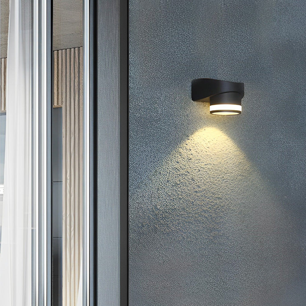Round LED Outdoor Waterproof Up and Down Wall Lamp