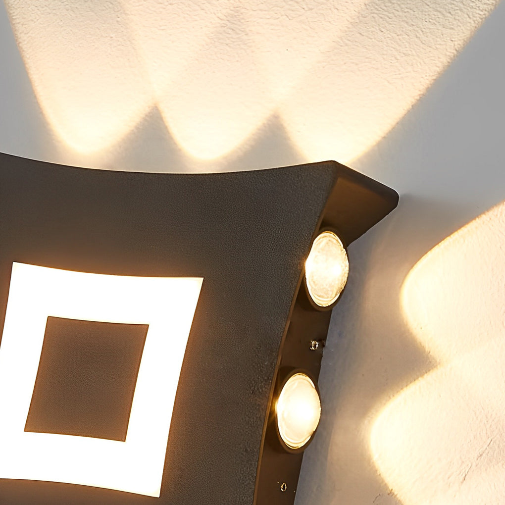 Four Way LED Waterproof Outdoor Wall Facade Light