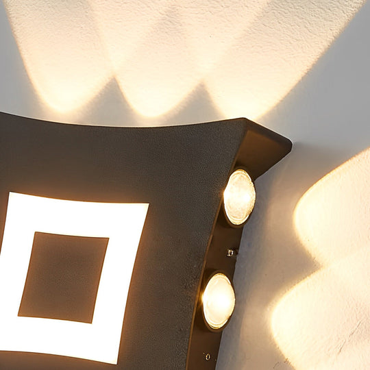 Four Way LED Waterproof Outdoor Wall Facade Light