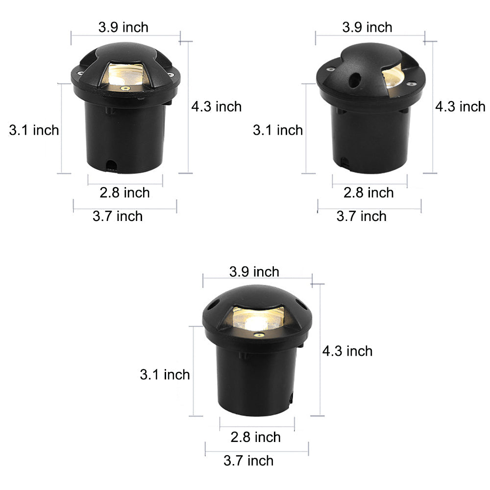 Horizontal LED Deck and Stair Ground Light Waterproof
