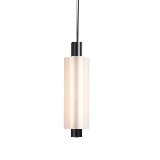 Modern Acrylic Cylinder Pendant Light – 1/2/3 Heads