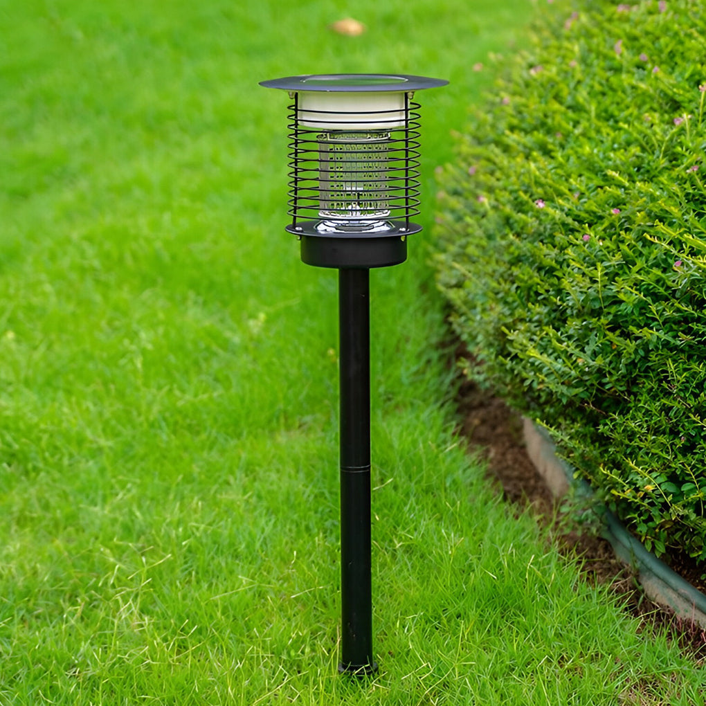 Advanced Solar Powered Mosquito Killer Lamp Eco Friendly Garden Light