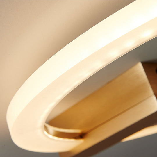 Circle Dimmable LED Modern Wall Sconce