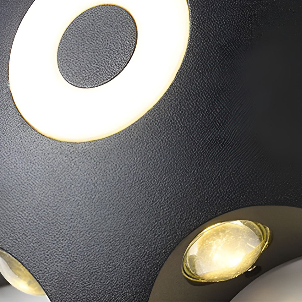 Flower Shaped LED Waterproof Nordic Wall Sconce