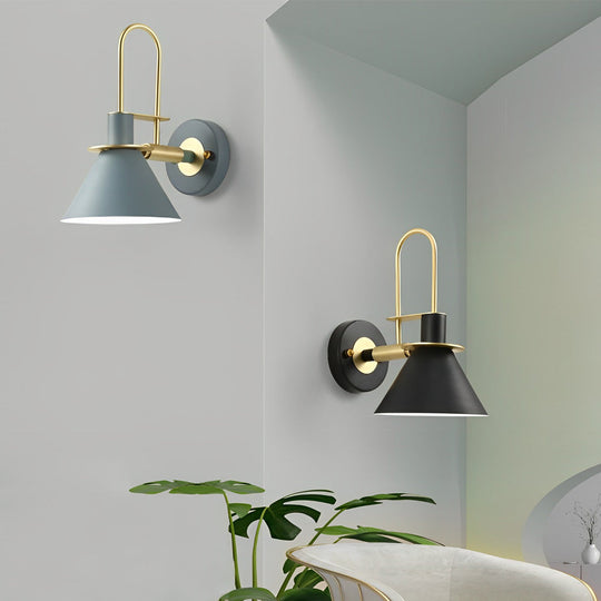 Minimalist Horn Shape Modern LED Wall Lamp