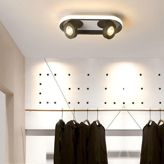 Rounded Rectangular – LED Adjustable Spotlight Modern Ceiling Light