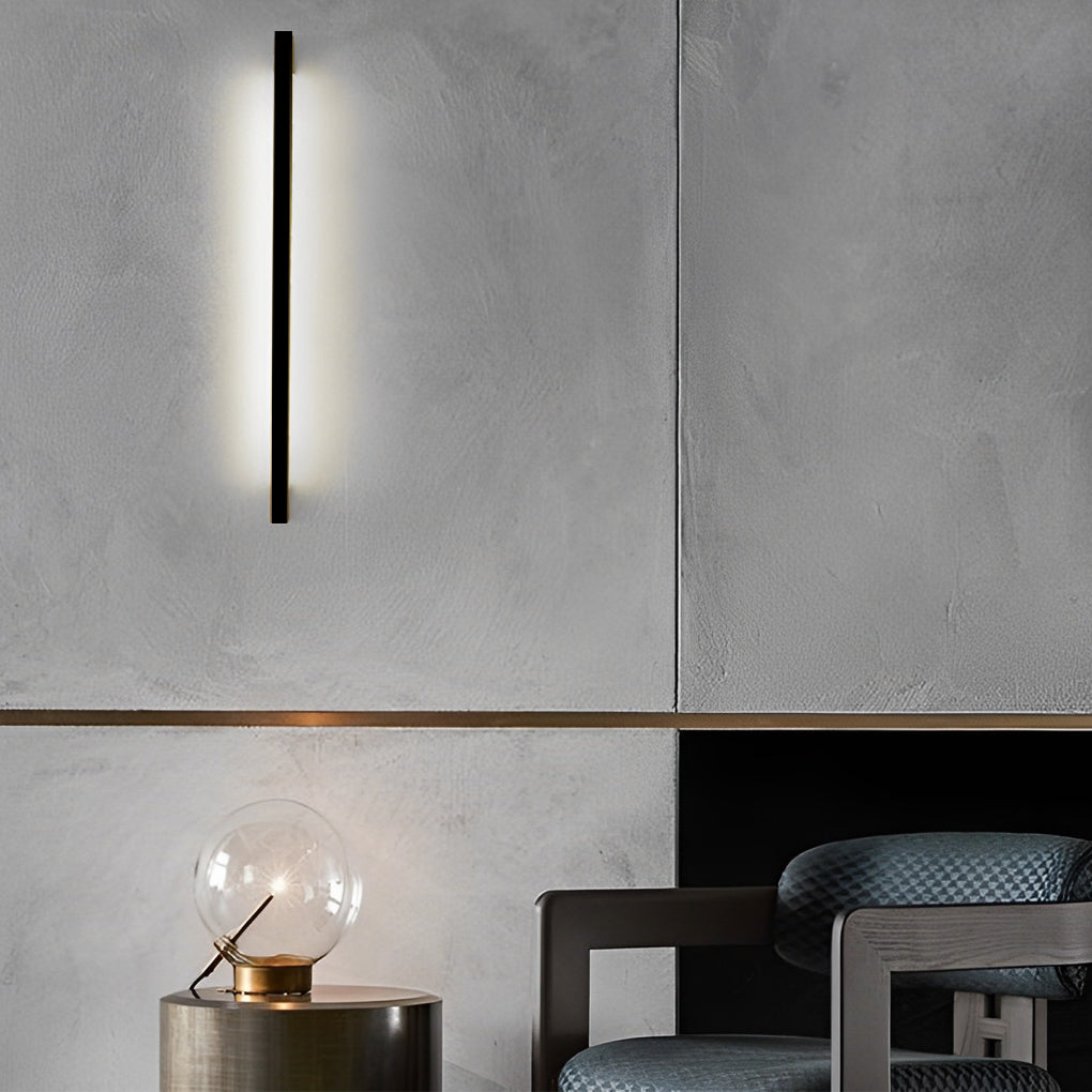 Minimalist Strip LED Wall Lamp with 3-Step Dimming