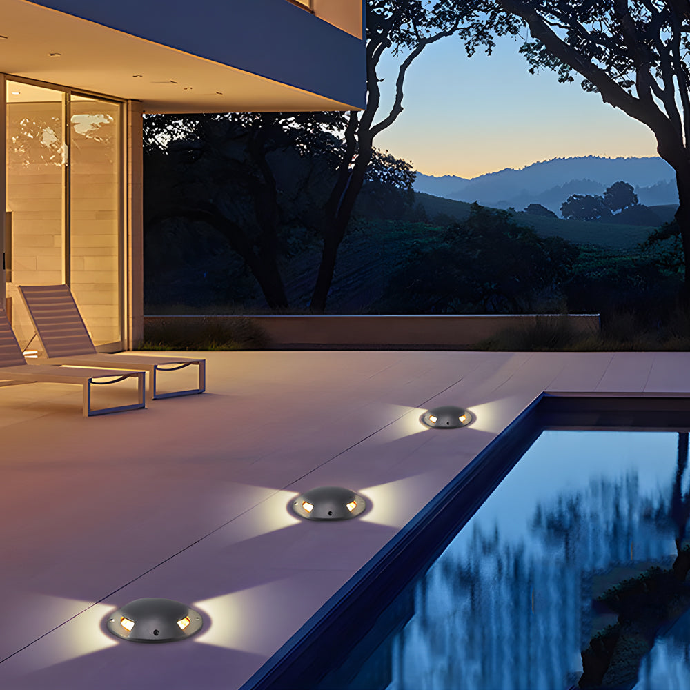 Horizontal LED Deck and Stair Ground Light Waterproof