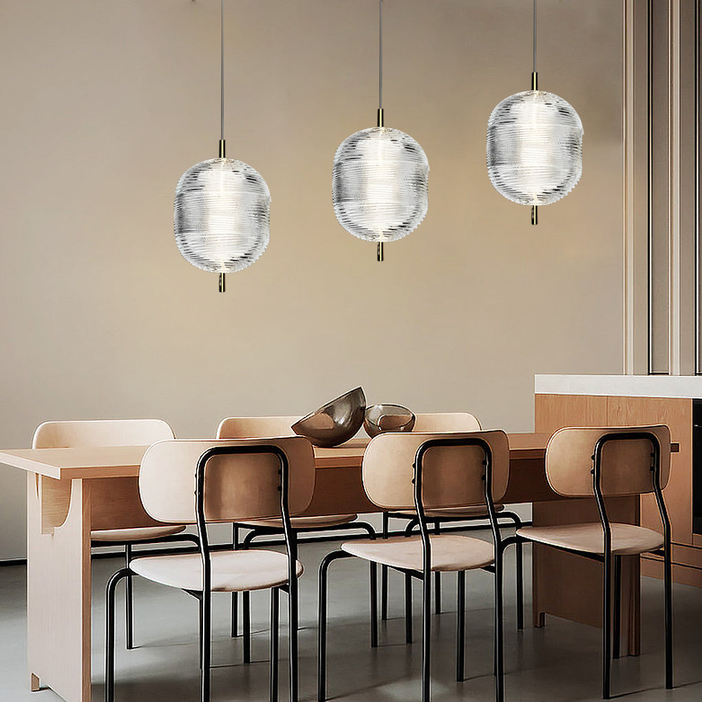 Personality Glass Shade LED Iron Creative Nordic Chandelier
