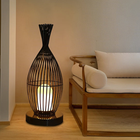 Industrial Caged LED Outdoor Floor Lamp Waterproof