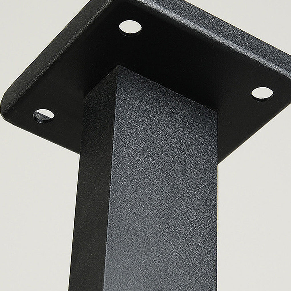 10W LED Black Minimalist Outdoor Pathway Light