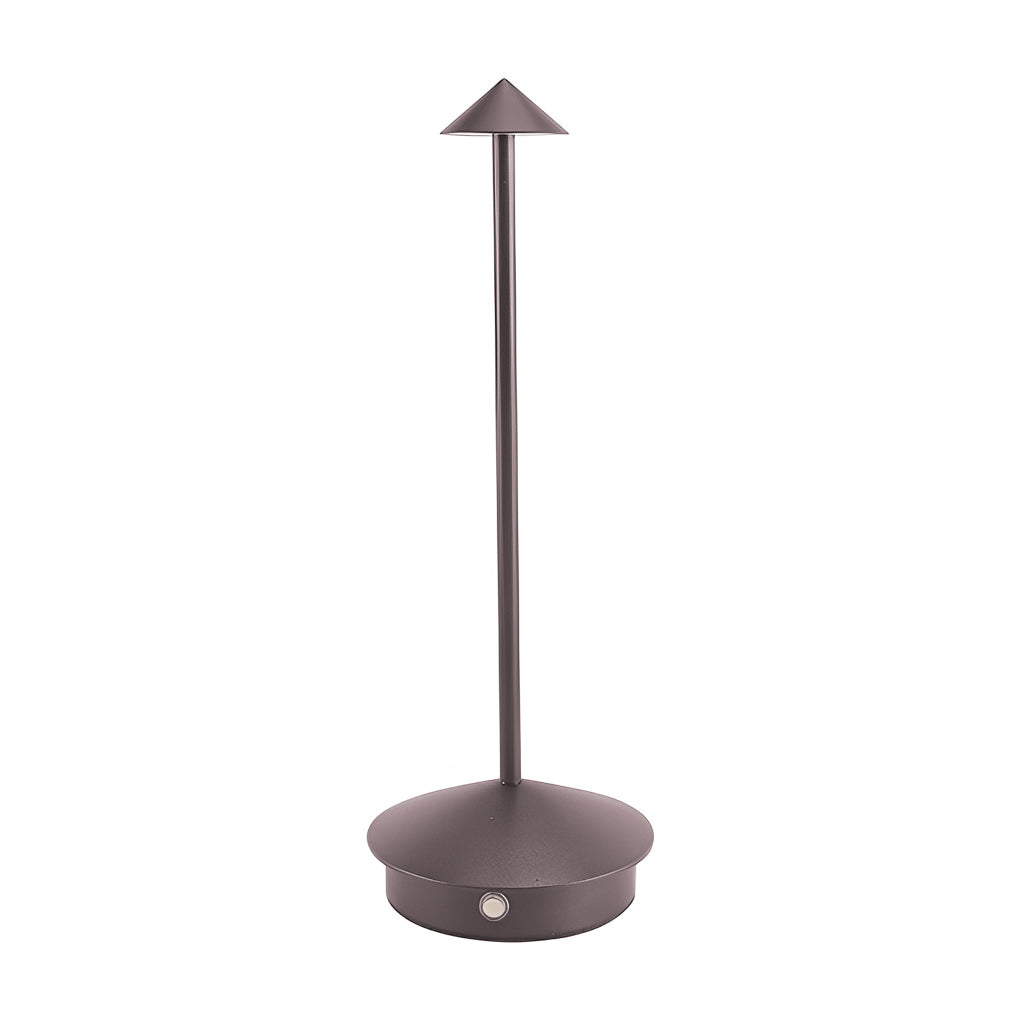 Mini Triangle LED Table Lamp – Cordless & Dimmable