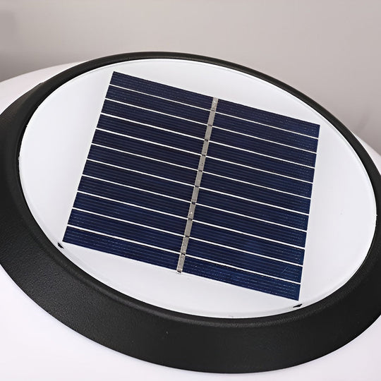 Ball Waterproof Three Step Dimming LED Solar Post Caps Lights