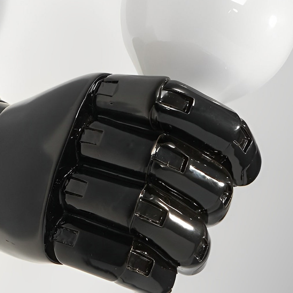 Resin Fist Retro Industrial LED Wall Lamp