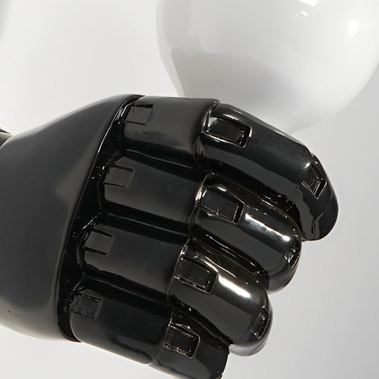 Resin Fist Retro Industrial LED Wall Lamp