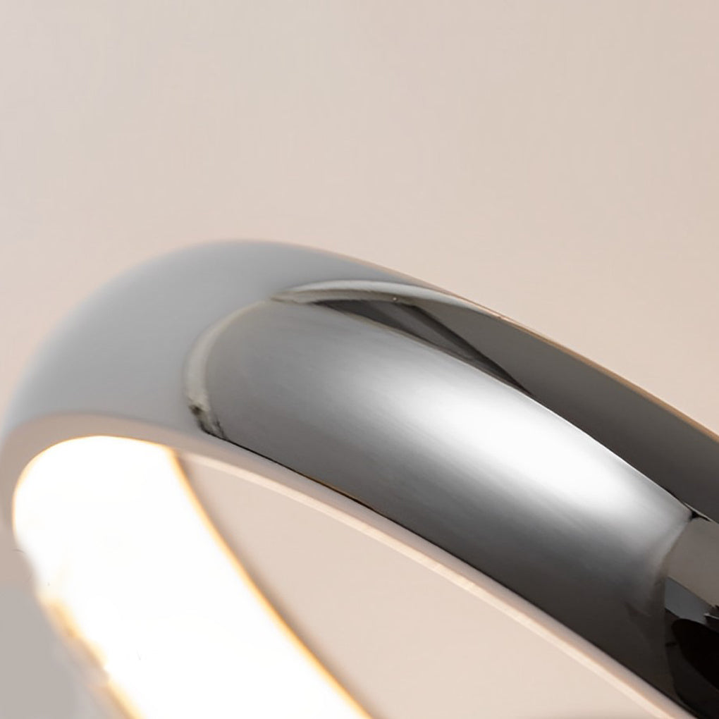 Circular Minimalist Aluminum LED Nordic Wall Lamp