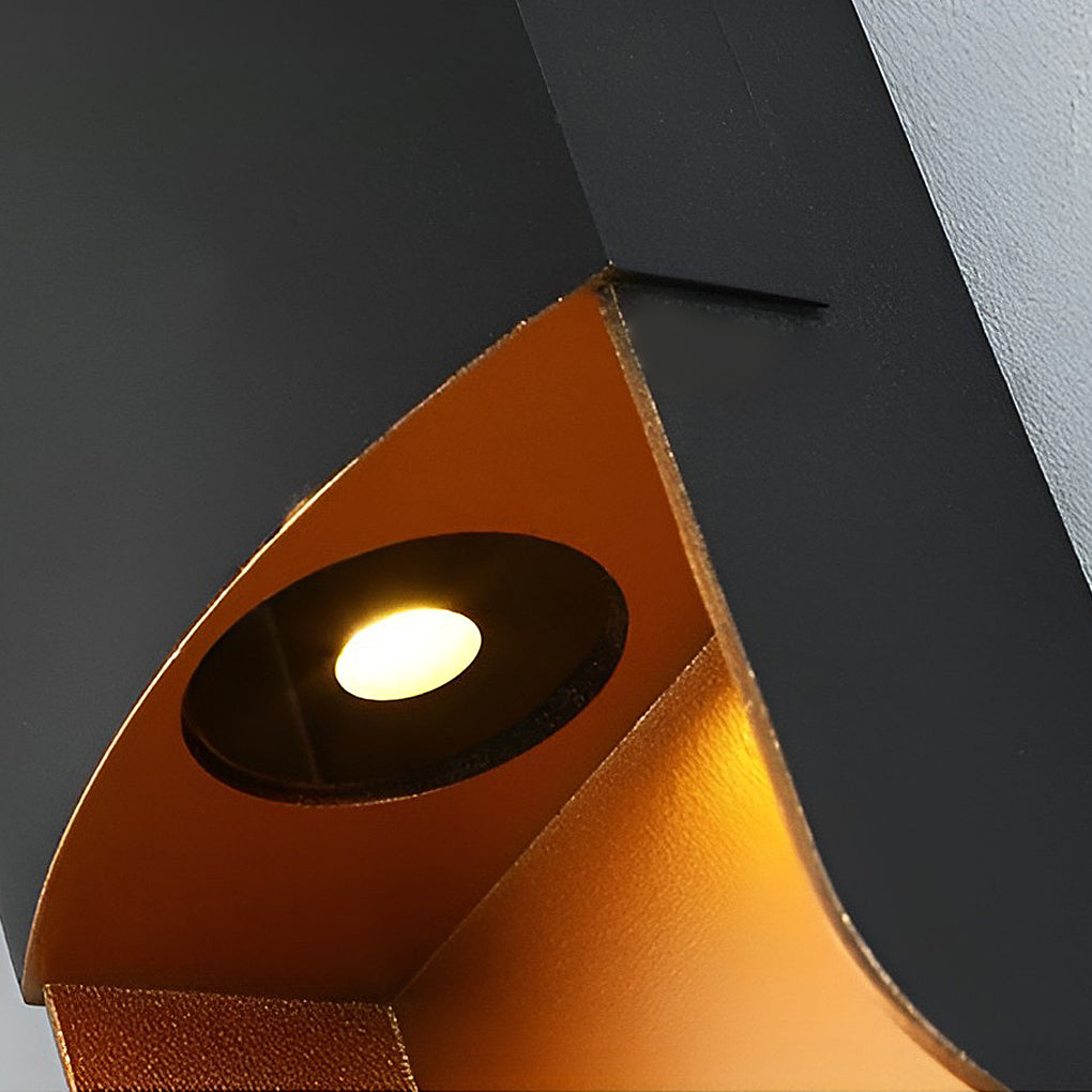 Modern LED Up and Down Outdoor Wall Sconce Waterproof Light