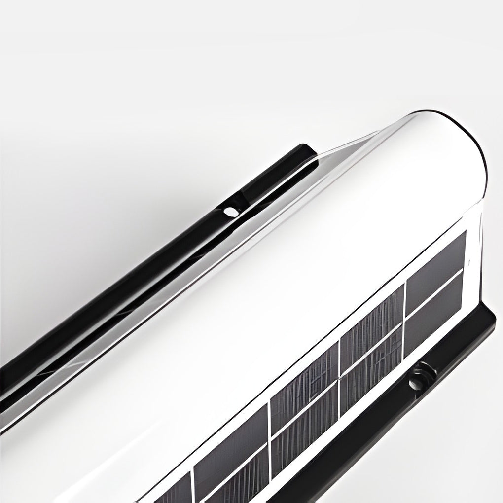 Long Acrylic LED Solar Outdoor Wall Light Waterproof Linear Lamp