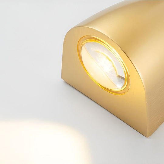Electroplated Metal LED Wall Sconce with Up and Down Lighting