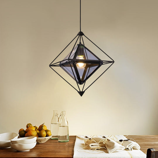 Creative Geometric Glass Modern Minimalist Island Pendant Light