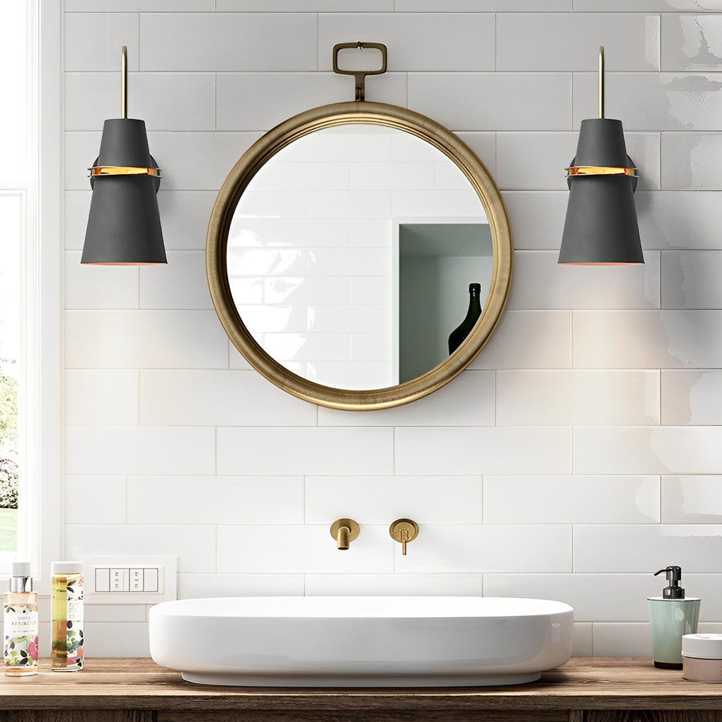 Creative Iron Nordic Wall Lamp Plug-In Sconce Lighting