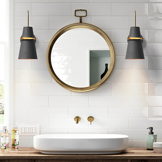 Creative Iron Nordic Wall Lamp Plug-In Sconce Lighting