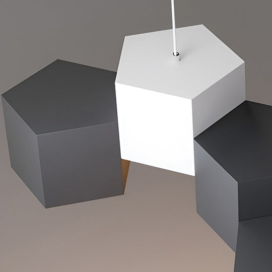 Creative Geometric LED Industrial Style Chandelier Pendant Light