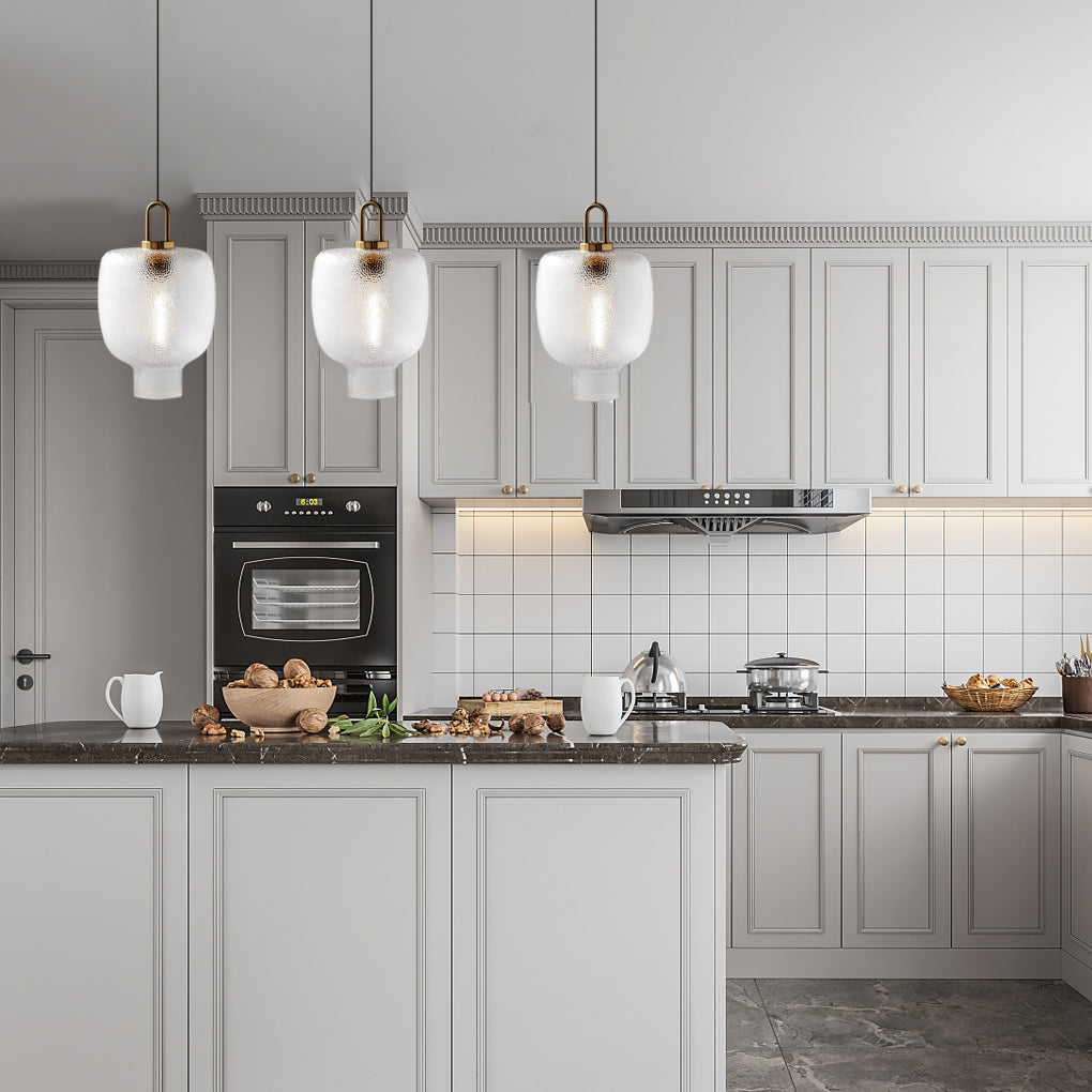 Creative Glass Jar Minimalist Luxury Post Modern Pendant Light